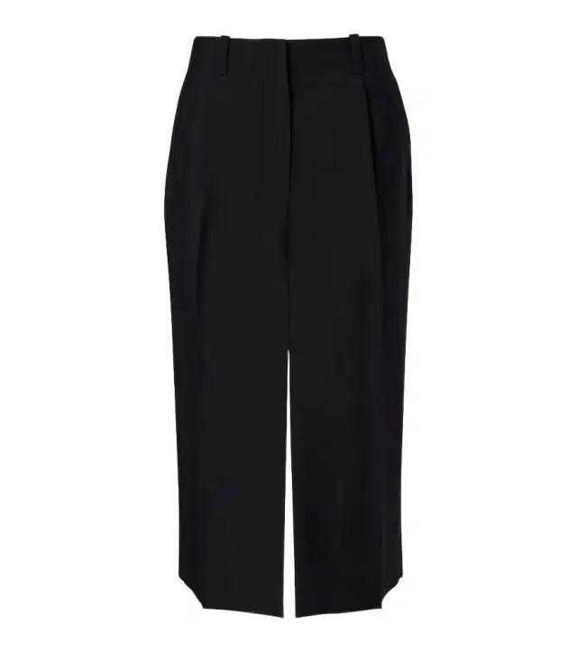 Wool and mohair skirtpants