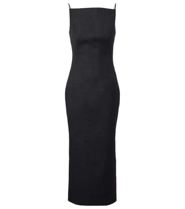 Wool midi dress