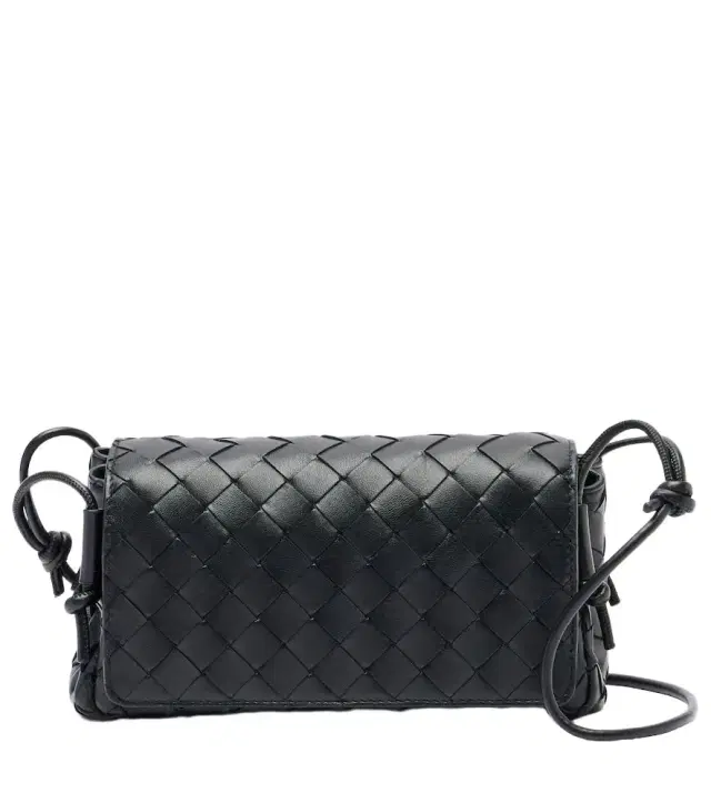 Bottega Veneta Notturno leather crossbody bag
