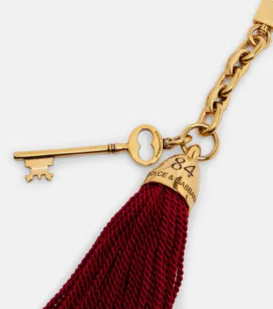 Dolce & Gabbana Fringed bag charm | Thumbnail 3