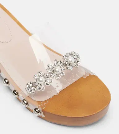 Simone Rocha Embellished PVC clogs | Thumbnail 3 Simone Rocha Embellished PVC clogs | Thumbnail 3