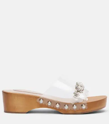 Simone Rocha Embellished PVC clogs | Thumbnail 4 Simone Rocha Embellished PVC clogs | Thumbnail 4