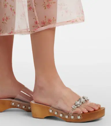 Simone Rocha Embellished PVC clogs | Thumbnail 5 Simone Rocha Embellished PVC clogs | Thumbnail 5