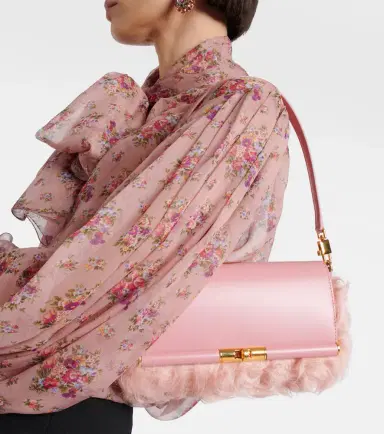 Dolce & Gabbana Marlene Small shearling shoulder bag | Thumbnail 6 Dolce & Gabbana Marlene Small shearling shoulder bag | Thumbnail 6