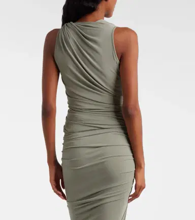 Rick Owens Lilies Luna draped jersey top | Thumbnail 4 Rick Owens Lilies Luna draped jersey top | Thumbnail 4