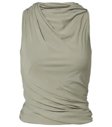 Rick Owens Lilies Luna draped jersey top | Thumbnail 1 Rick Owens Lilies Luna draped jersey top | Thumbnail 1