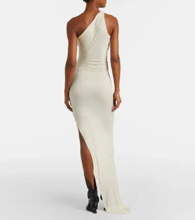 Rick Owens Aaliyah asymmetric draped gown | Thumbnail 6