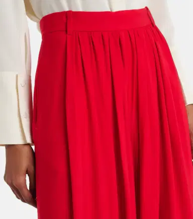 Ralph Lauren Collection Vannesa pleated palazzo pants | Thumbnail 2