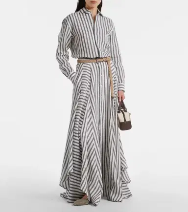 Ralph Lauren Collection Capri striped linen shirt | Thumbnail 5 Ralph Lauren Collection Capri striped linen shirt | Thumbnail 5