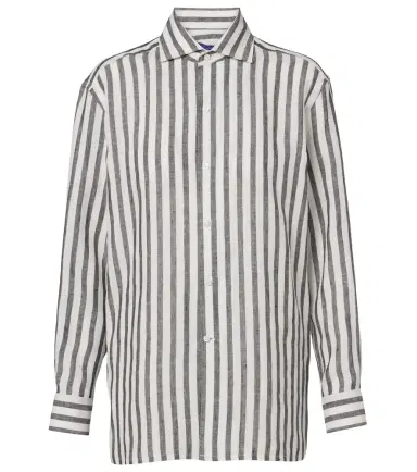 Ralph Lauren Collection Capri striped linen shirt | Thumbnail 1 Ralph Lauren Collection Capri striped linen shirt | Thumbnail 1