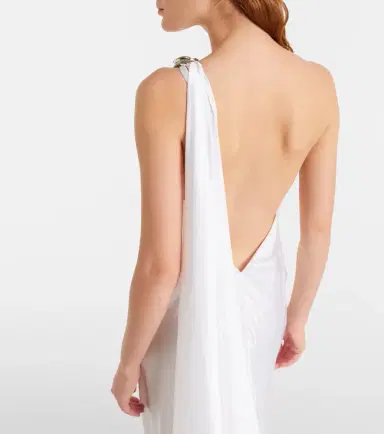 Ralph Lauren Collection Posie one-shoulder satin gown | Thumbnail 2