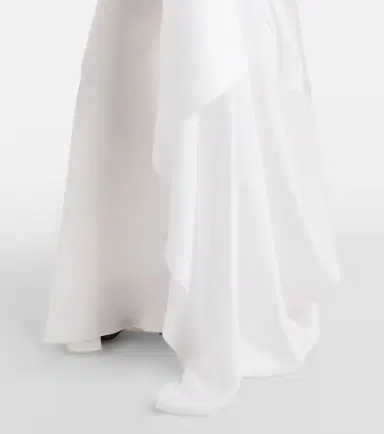 Ralph Lauren Collection Posie one-shoulder satin gown | Thumbnail 4