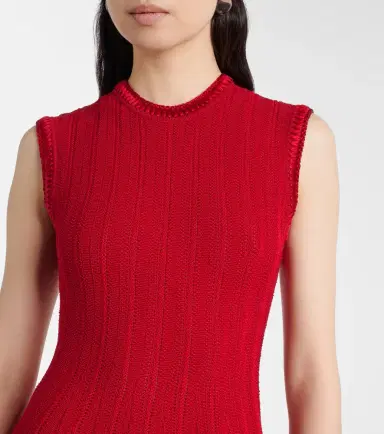 Ralph Lauren Collection Silk-blend midi dress | Thumbnail 4