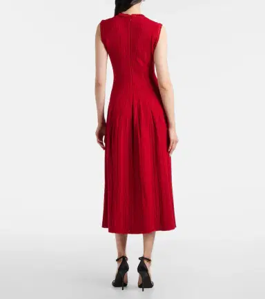 Ralph Lauren Collection Silk-blend midi dress | Thumbnail 5
