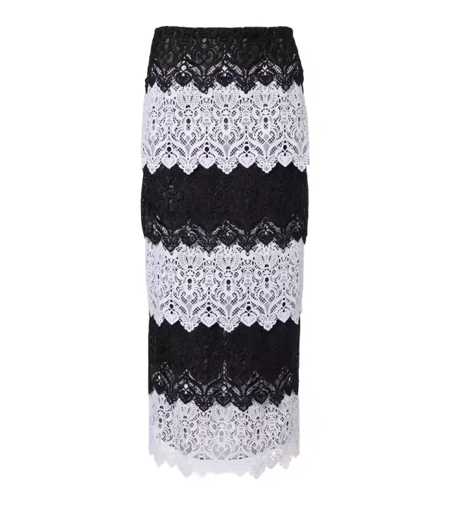 Carolina Herrera Lace midi skirt