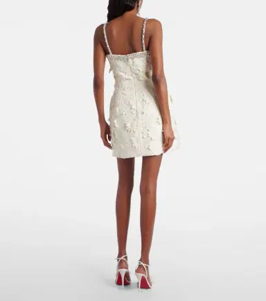Leo Lin Sophie embellished lace minidress | Thumbnail 5