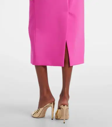 Carolina Herrera Crêpe cocktail dress | Thumbnail 6