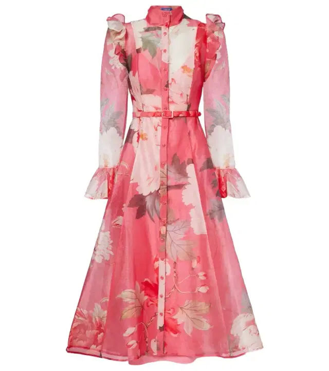 Katrina floral midi dress