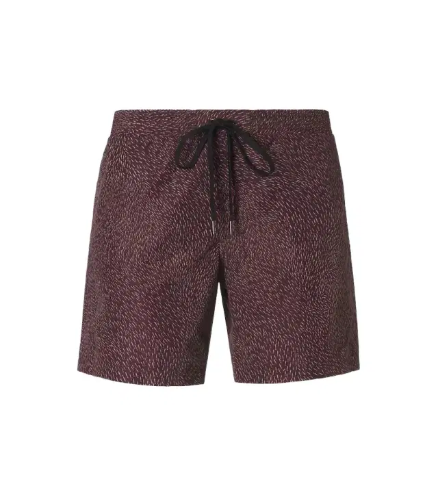 Printed swim trunks