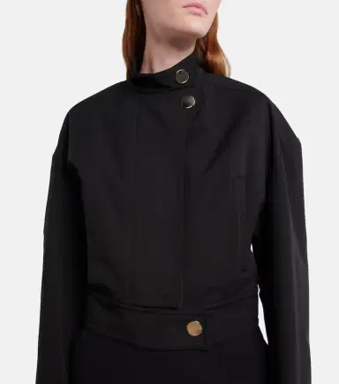 Sportmax Riviera oversized cotton bomber jacket | Thumbnail 3 Sportmax Riviera oversized cotton bomber jacket | Thumbnail 3
