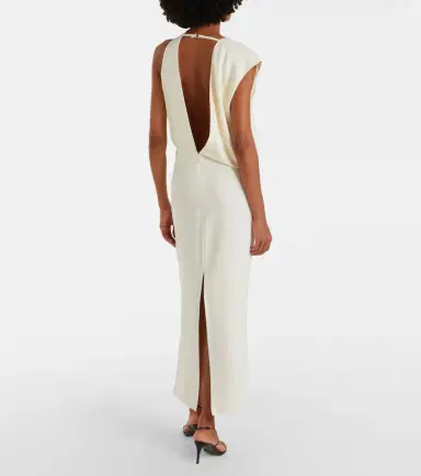 Sportmax Ebbri draped maxi dress | Thumbnail 2