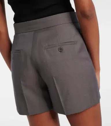 Max Mara Sadunco virgin wool shorts | Thumbnail 2 Max Mara Sadunco virgin wool shorts | Thumbnail 2