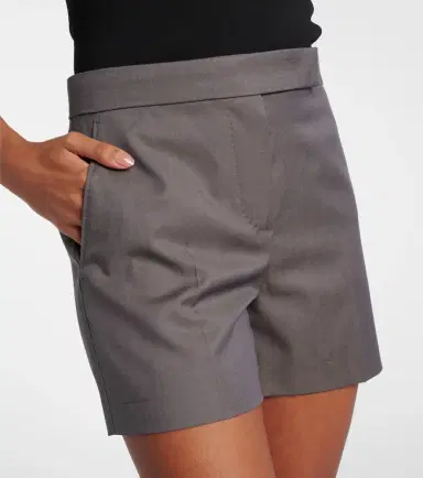 Max Mara Sadunco virgin wool shorts | Thumbnail 3 Max Mara Sadunco virgin wool shorts | Thumbnail 3