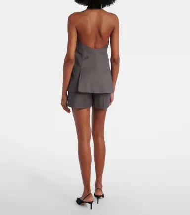 Max Mara Sadunco virgin wool shorts | Thumbnail 5 Max Mara Sadunco virgin wool shorts | Thumbnail 5