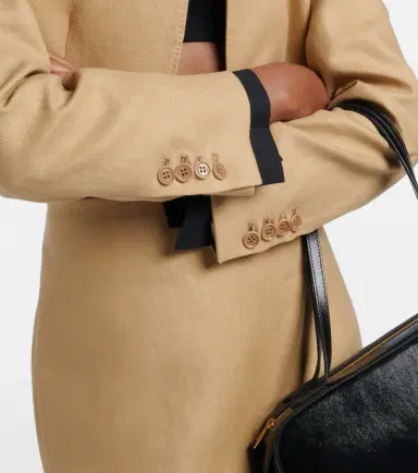 Max Mara Buono cropped linen blazer | Thumbnail 5 Max Mara Buono cropped linen blazer | Thumbnail 5