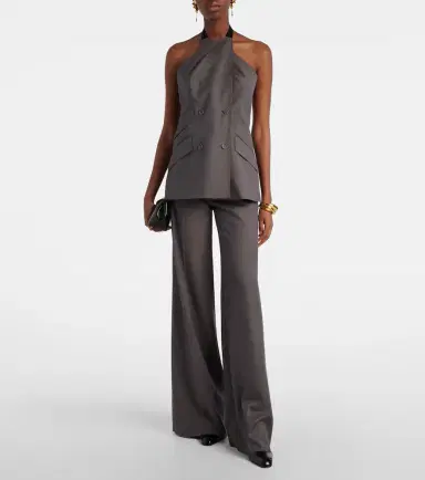 Max Mara Serio virgin wool wide-leg pants | Thumbnail 5