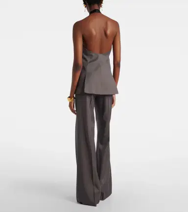 Max Mara Serio virgin wool wide-leg pants | Thumbnail 6