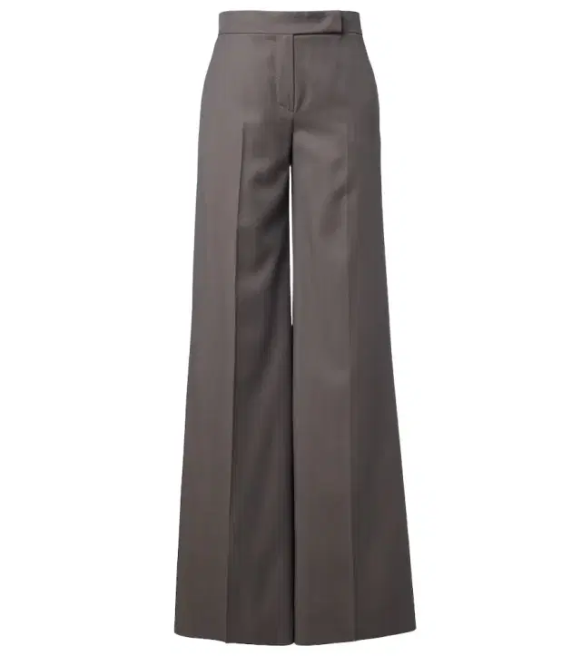 Max Mara Serio virgin wool wide-leg pants