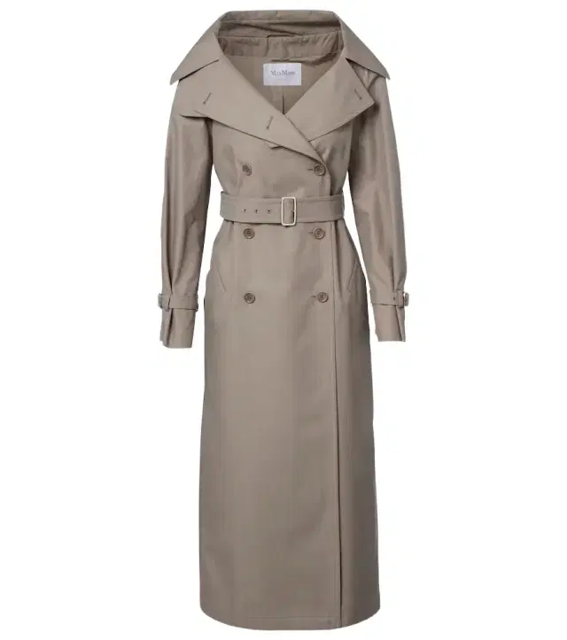 Max Mara Pancia cotton gabardine trench coat