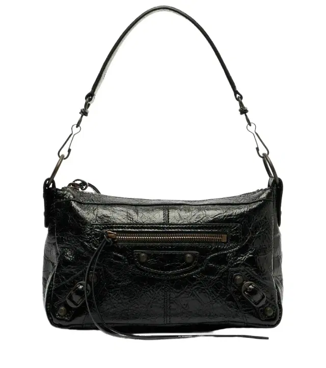 Le City Moto Mini leather shoulder bag