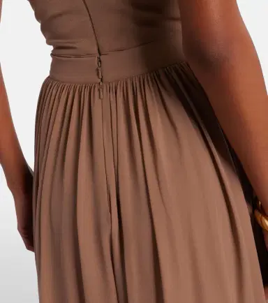 Elie Saab Draped silk pants | Thumbnail 3