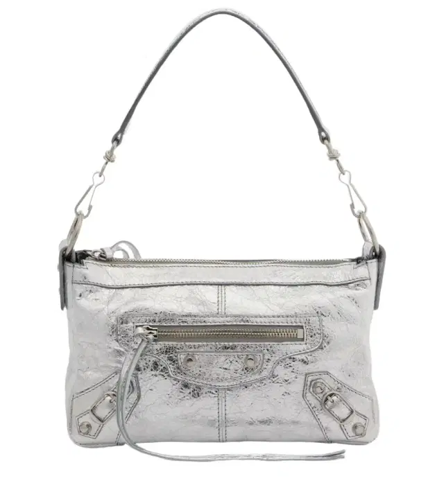Balenciaga Le City Moto Mini leather shoulder bag