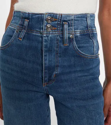 Frame Seamed cropped wide-leg jeans | Thumbnail 4 Frame Seamed cropped wide-leg jeans | Thumbnail 4