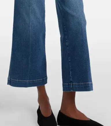 Frame Seamed cropped wide-leg jeans | Thumbnail 5 Frame Seamed cropped wide-leg jeans | Thumbnail 5