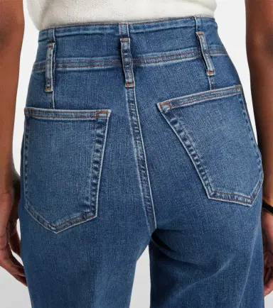 Frame Seamed cropped wide-leg jeans | Thumbnail 6 Frame Seamed cropped wide-leg jeans | Thumbnail 6