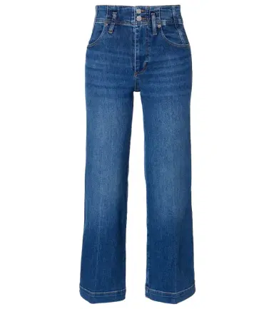 Frame Seamed cropped wide-leg jeans | Thumbnail 1 Frame Seamed cropped wide-leg jeans | Thumbnail 1