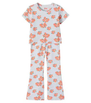 Tinycottons Floral cotton top and pants set | Thumbnail 1
