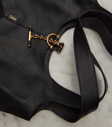 Chloé Chloé Chloé Balloon Medium leather and suede shoulder bag | Thumbnail 2 Chloé Chloé Chloé Balloon Medium leather and suede shoulder bag | Thumbnail 2
