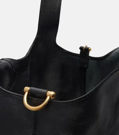Chloé Chloé Chloé Balloon Medium leather and suede shoulder bag | Thumbnail 3 Chloé Chloé Chloé Balloon Medium leather and suede shoulder bag | Thumbnail 3