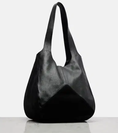 Chloé Chloé Chloé Balloon Medium leather and suede shoulder bag | Thumbnail 4 Chloé Chloé Chloé Balloon Medium leather and suede shoulder bag | Thumbnail 4
