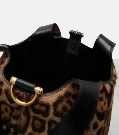 Chloé Chloé Chloé Balloon Small calf hair shoulder bag | Thumbnail 3