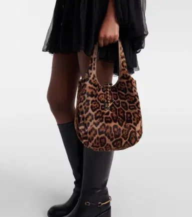 Chloé Chloé Chloé Balloon Small calf hair shoulder bag | Thumbnail 6
