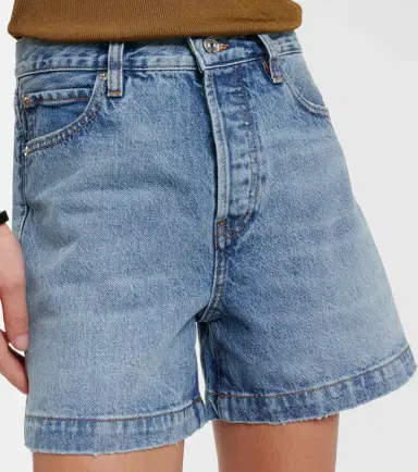 Frame Everyday denim shorts | Thumbnail 4