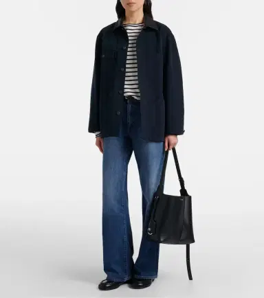 Frame The Off Duty Stroll wide-leg jeans | Thumbnail 5