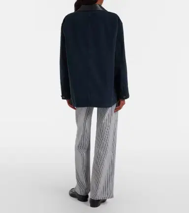 Frame Le Slim Palazzo striped wide-leg pants | Thumbnail 2 Frame Le Slim Palazzo striped wide-leg pants | Thumbnail 2