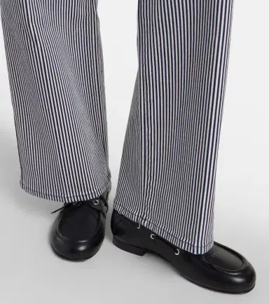 Frame Le Slim Palazzo striped wide-leg pants | Thumbnail 4 Frame Le Slim Palazzo striped wide-leg pants | Thumbnail 4
